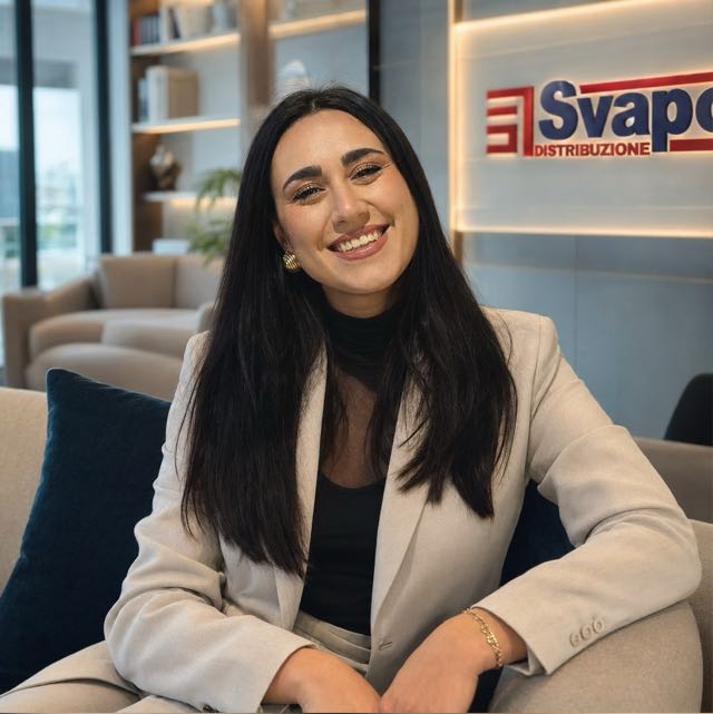 Alessandra, responsabile commerciale Svapo Distribuzione